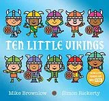 Kartonierter Einband Ten Little Vikings von Mike Brownlow