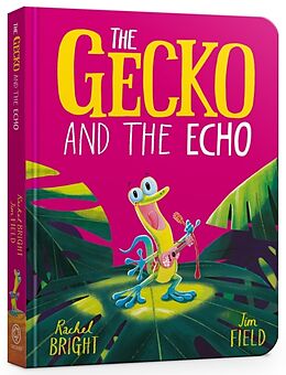 Reliure en carton The Gecko and the Echo Board Book de Rachel Bright