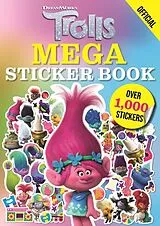 Kartonierter Einband Trolls: Mega Sticker Book von Official Trolls