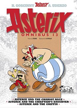 Couverture cartonnée Asterix: Asterix Omnibus 13 de Jean-Yves Ferri, René Goscinny