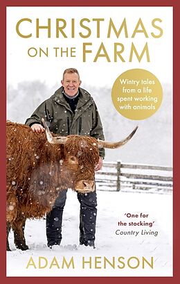 Couverture cartonnée Christmas on the Farm de Adam Henson