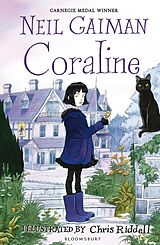 Couverture cartonnée Coraline de Neil Gaiman