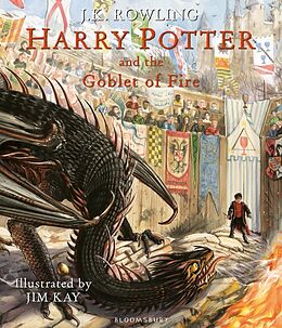 Livre Relié Harry Potter and the Goblet of Fire. Illustrated Edition de Joanne K. Rowling