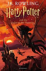 Couverture cartonnée Harry Potter 5 and the Order of the Phoenix de Joanne K. Rowling