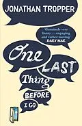 E-Book (epub) One Last Thing Before I Go von Jonathan Tropper