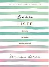 Kartonierter Einband L'art de la Liste von Loreau Dominique