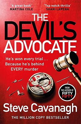 Kartonierter Einband The Devil's Advocate von Steve Cavanagh