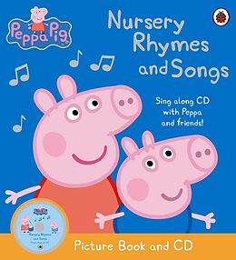 Couverture cartonnée Peppa Pig - Nursery Rhymes and Songs, w. Audio-CD de Peppa Pig