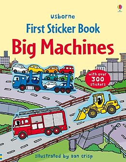 Broschiert First Sticker Book Big Machines von Sam Taplin