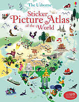 Broché Sticker Picture Atlas of the World de Sam Lake