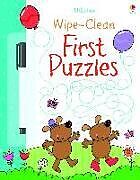 Geheftet Wipe-Clean First Puzzles von Jessica Greenwell