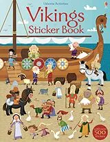 Kartonierter Einband Vikings Sticker Book von Fiona Watt