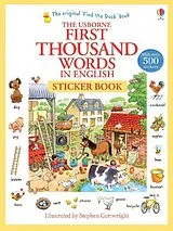 Geheftet First Thousand Words in English Sticker Book von Amery Heather