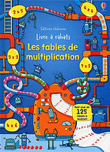 Couverture cartonnée Les tables de multiplication de Rosie Dickins