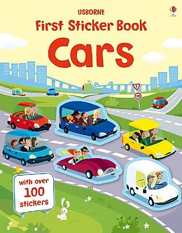 Couverture cartonnée First Sticker Book Cars de Simon Tudhope
