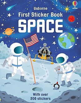 Kartonierter Einband First Sticker Book Space von Sam Smith