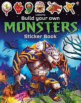 Kartonierter Einband Build Your Own Monsters Sticker Book von Tudhope Simon