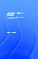 E-Book (pdf) Language Policy in Schools von David Corson