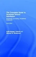E-Book (pdf) Complete Guide to Graduate School Admission von Patricia Keith-Spiegel, Michael W. Wiederman