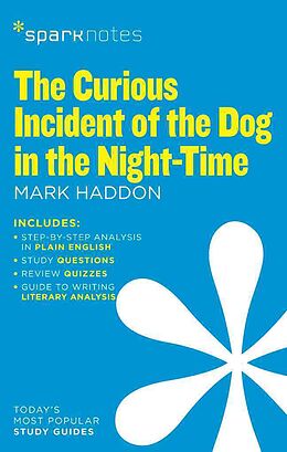 Kartonierter Einband Curious Incident of the Dog in the Night-time von Sparknotes, Mark Haddon, Sparknotes