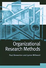 E-Book (pdf) Organizational Research Methods von Paul M Brewerton, Lynne Millward