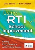 Kartonierter Einband Using RTI for School Improvement von Cara Shores, Kim Chester