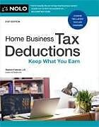 Couverture cartonnée Home Business Tax Deductions de Stephen Fishman