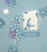 Livre Relié NLT Thrive Creative Journaling Devotional Bible (Hardcover, Blue Flowers) de Tyndale House (COR), Sheri Rose Shepherd