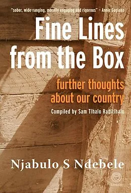 E-Book (epub) Fine Lines from the Box von Njabulo Ndebele