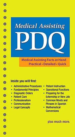 E-Book (epub) Medical Assisting PDQ - E-Book von Cma (Aama) Fuqua BS, Msj Zonderman BA