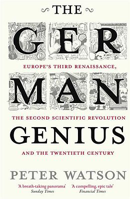 Kartonierter Einband The German Genius von Peter Watson