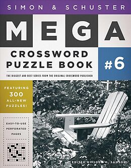 Kartonierter Einband Simon & Schuster Mega Crossword Puzzle Book #6 von John M. Samson