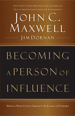 eBook (epub) Becoming A Person of Influence de John Maxwell