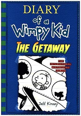 Couverture cartonnée Diary of a Wimpy Kid 12. The Getaway de Jeff Kinney