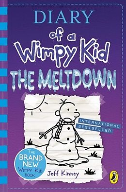 Couverture cartonnée Diary of a Wimpy Kid 13. The Meltdown de Jeff Kinney