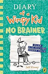 Kartonierter Einband Diary of a Wimpy Kid 18: No Brainer von Jeff Kinney