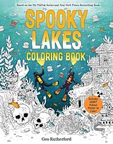 Kartonierter Einband Spooky Lakes Coloring Book von Geo Rutherford