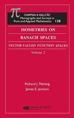E-Book (pdf) Isometries in Banach Spaces von Richard J. Fleming, James E. Jamison