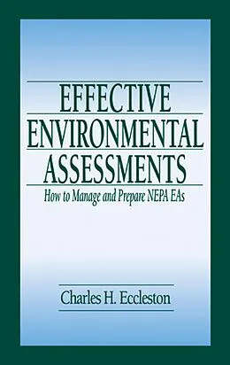 PDF Effective Environmental Assessments von Charles Eccleston, J. Peyton Doub
