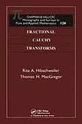 E-Book (pdf) Fractional Cauchy Transforms von Rita A. Hibschweiler, Thomas H. MacGregor