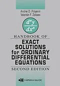 PDF Handbook of Exact Solutions for Ordinary Differential Equations von Valentin F. Zaitsev, Andrei D. Polyanin