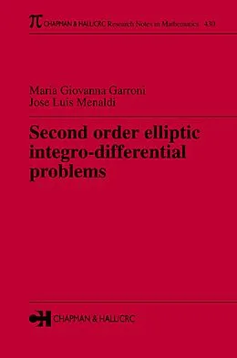 E-Book (pdf) Second Order Elliptic Integro-Differential Problems von Maria Giovanna Garroni, Jose Luis Menaldi
