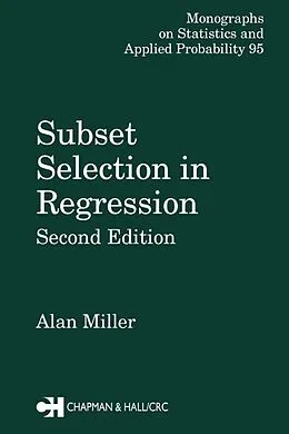 PDF Subset Selection in Regression von Alan Miller