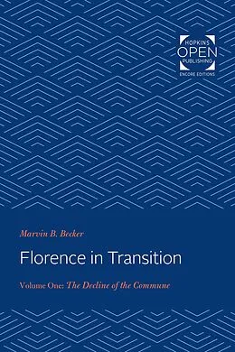E-Book (epub) Florence in Transition von Marvin Becker