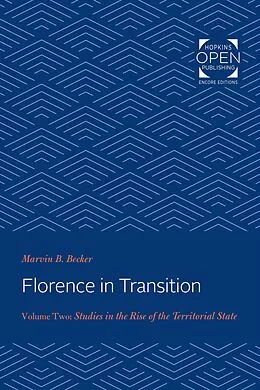 E-Book (epub) Florence in Transition von Marvin Becker