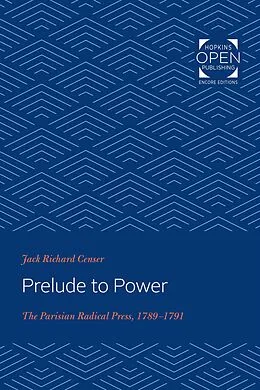 E-Book (epub) Prelude to Power von Jack Richard Censer