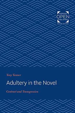 E-Book (epub) Adultery in the Novel von Tony Tanner