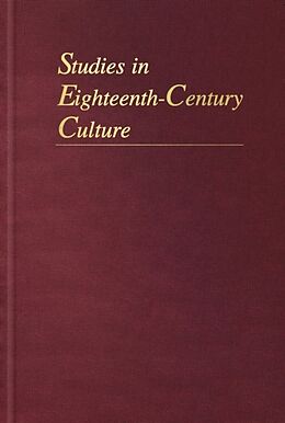 Livre Relié Studies in Eighteenth-Century Culture de George (EDT) Boulukos