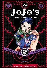 Fester Einband JoJo's Bizarre Adventure Part 2 Battle Tendency.Vol.2 von Hirohiko Araki