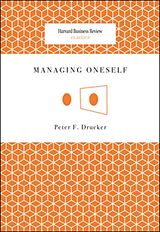 Couverture cartonnée Managing Oneself de Peter F. Drucker